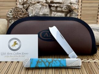 case brown turquoise razor knife | Case XX