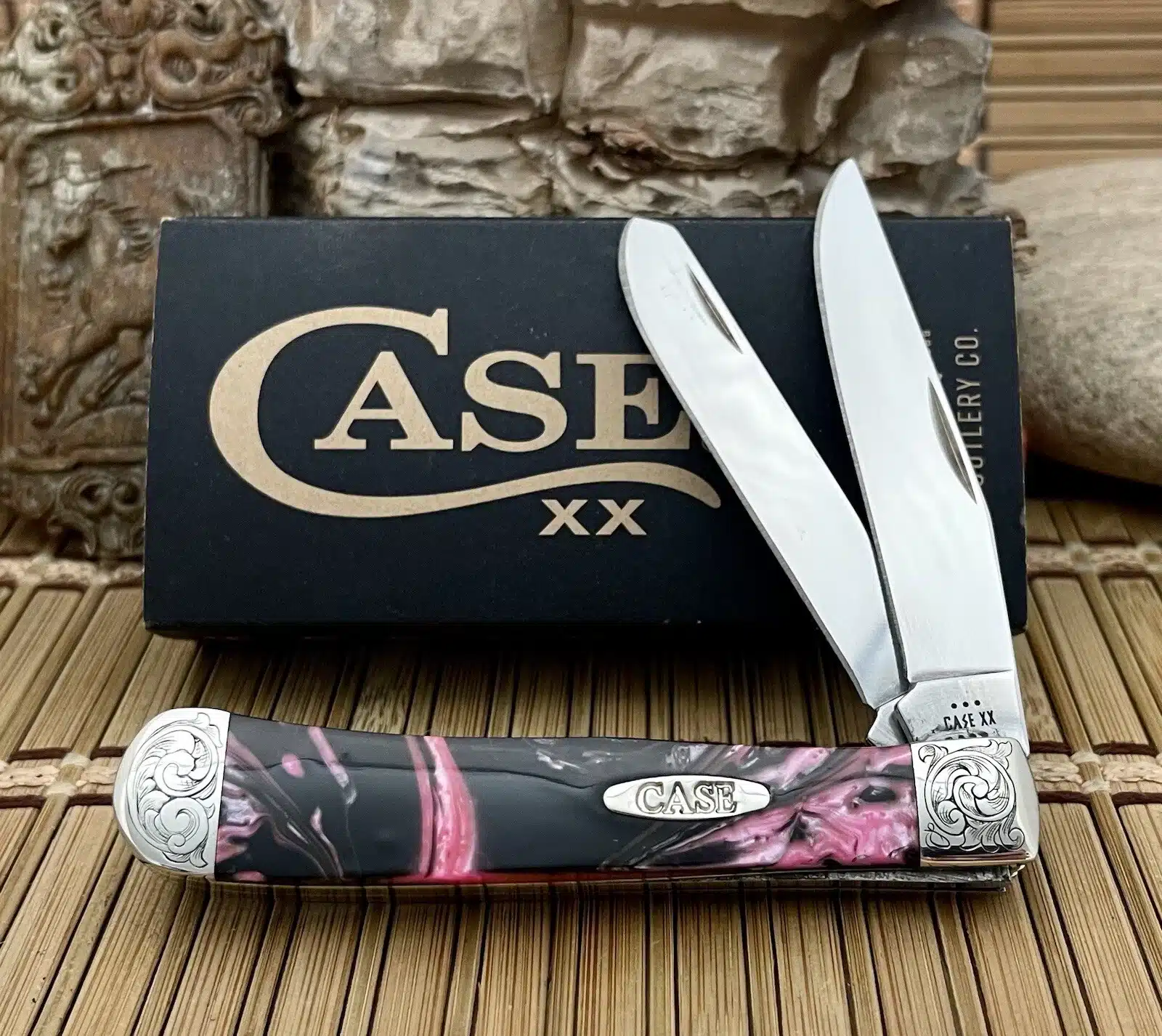 case black pearl trapper knife | Case XX