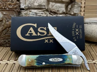 case blue bone russlock knife | Case XX
