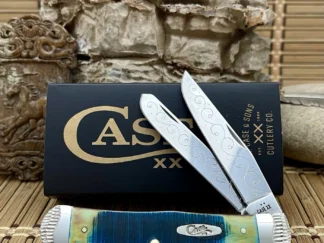 case blue bone trapper knife | Case XX