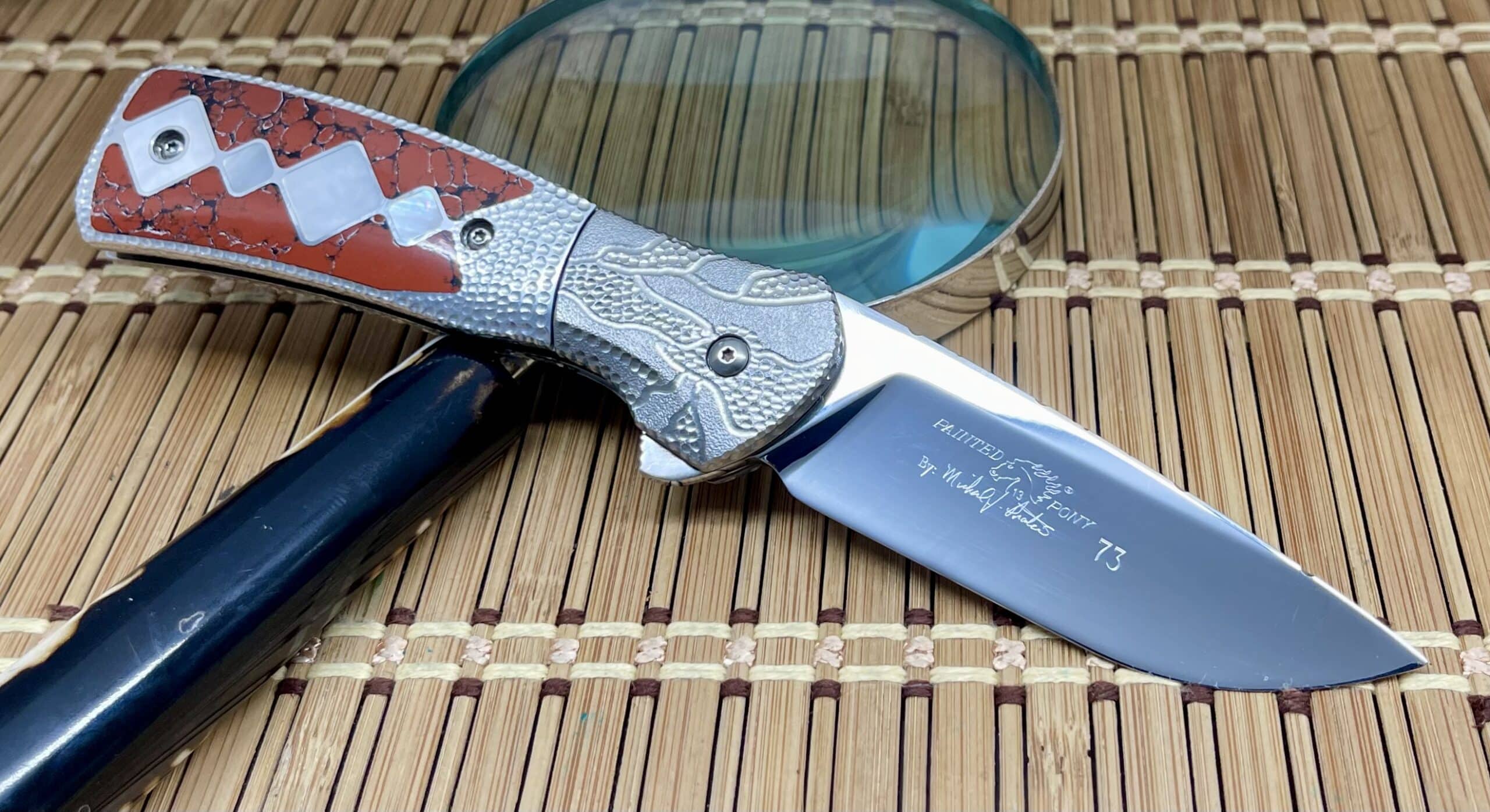 Buck 336 Paradigm Legacy Limited Edition Painted Pony Pocket Knife #73 of 150 - Image 5