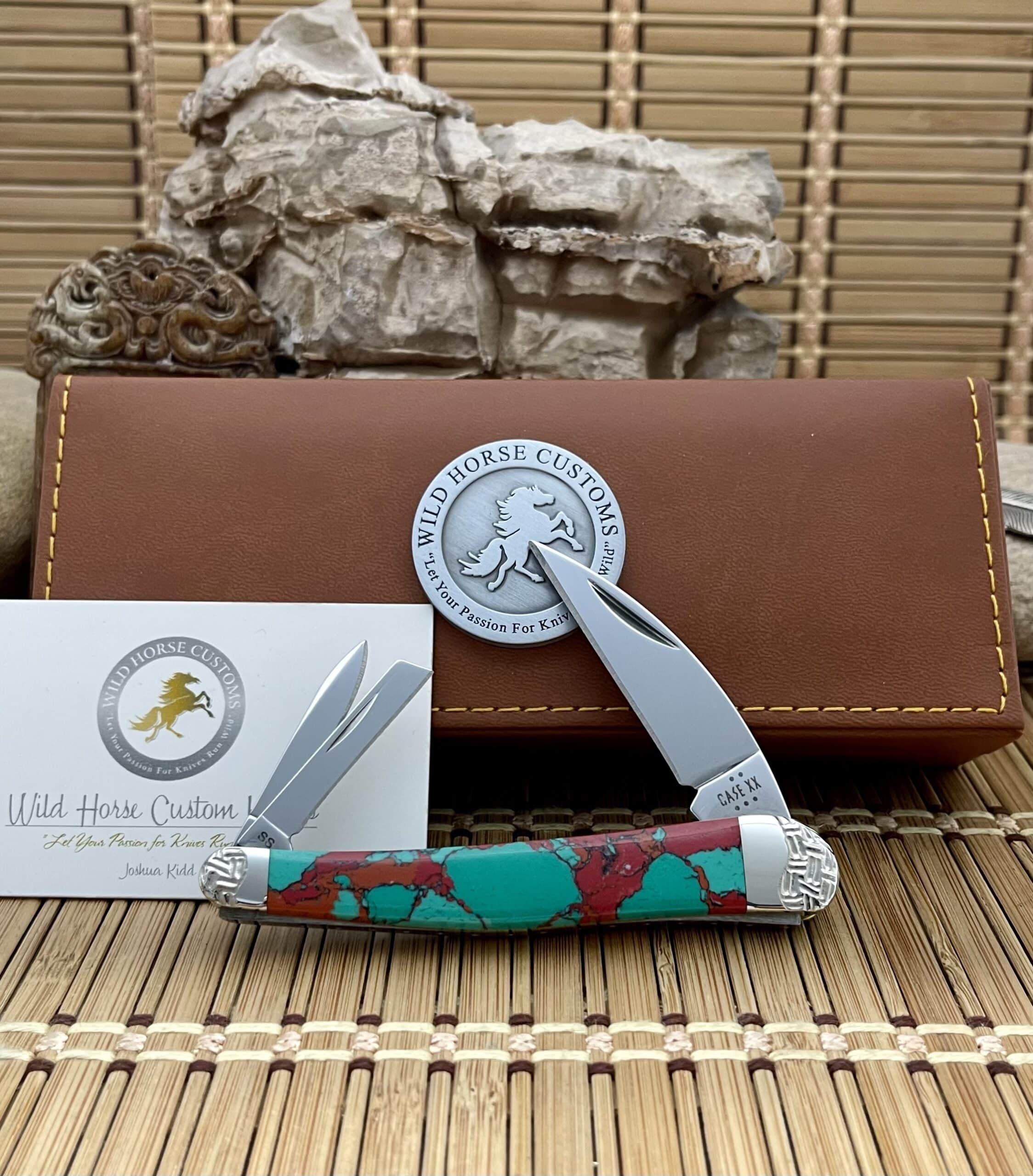 case sonoran sunset seahorse whittler knife | Case XX