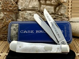 case mother of pearl trapper knife | Case Brothers