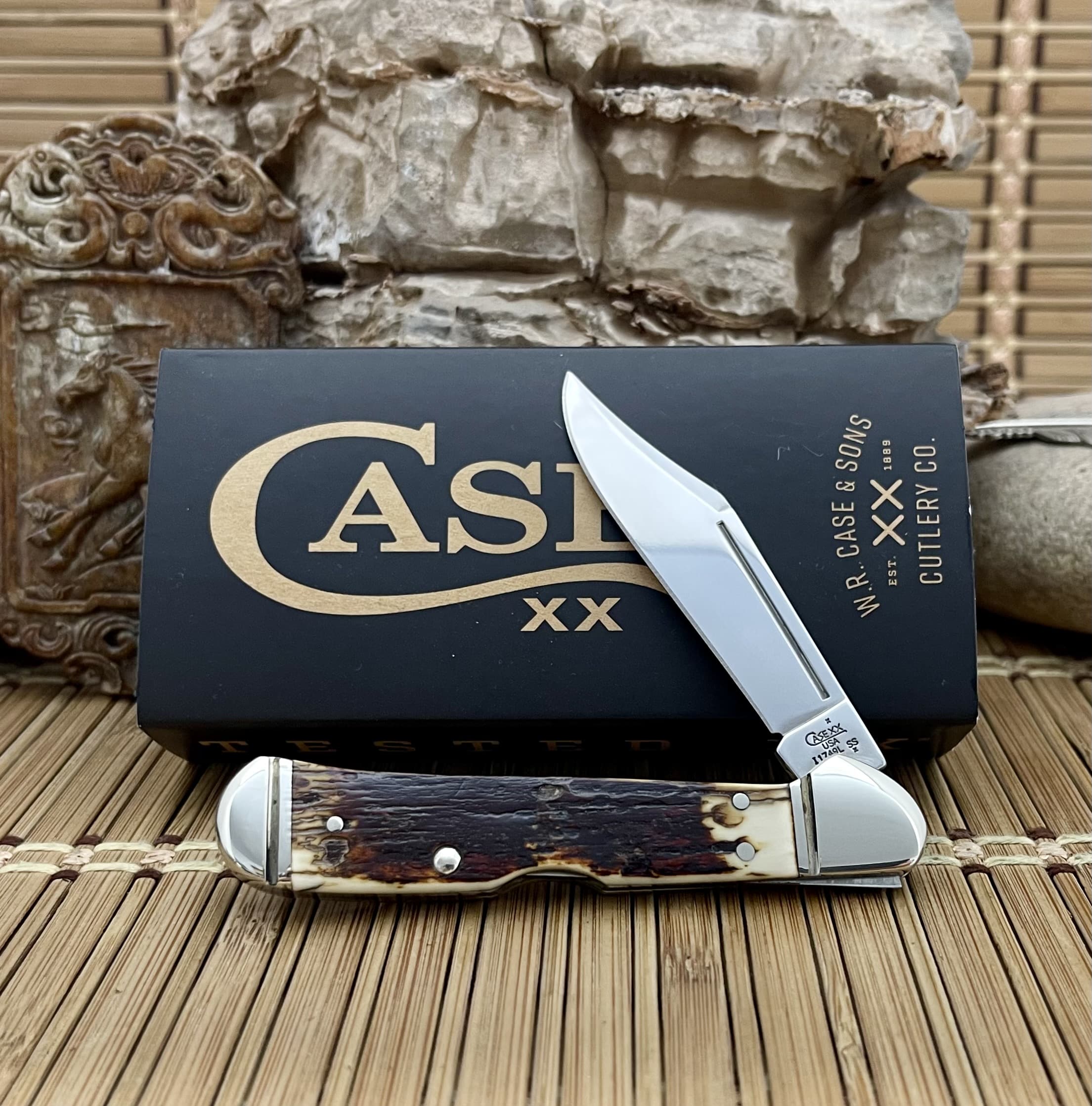 case mammoth fossil mini copperlock knife | Case XX 9261