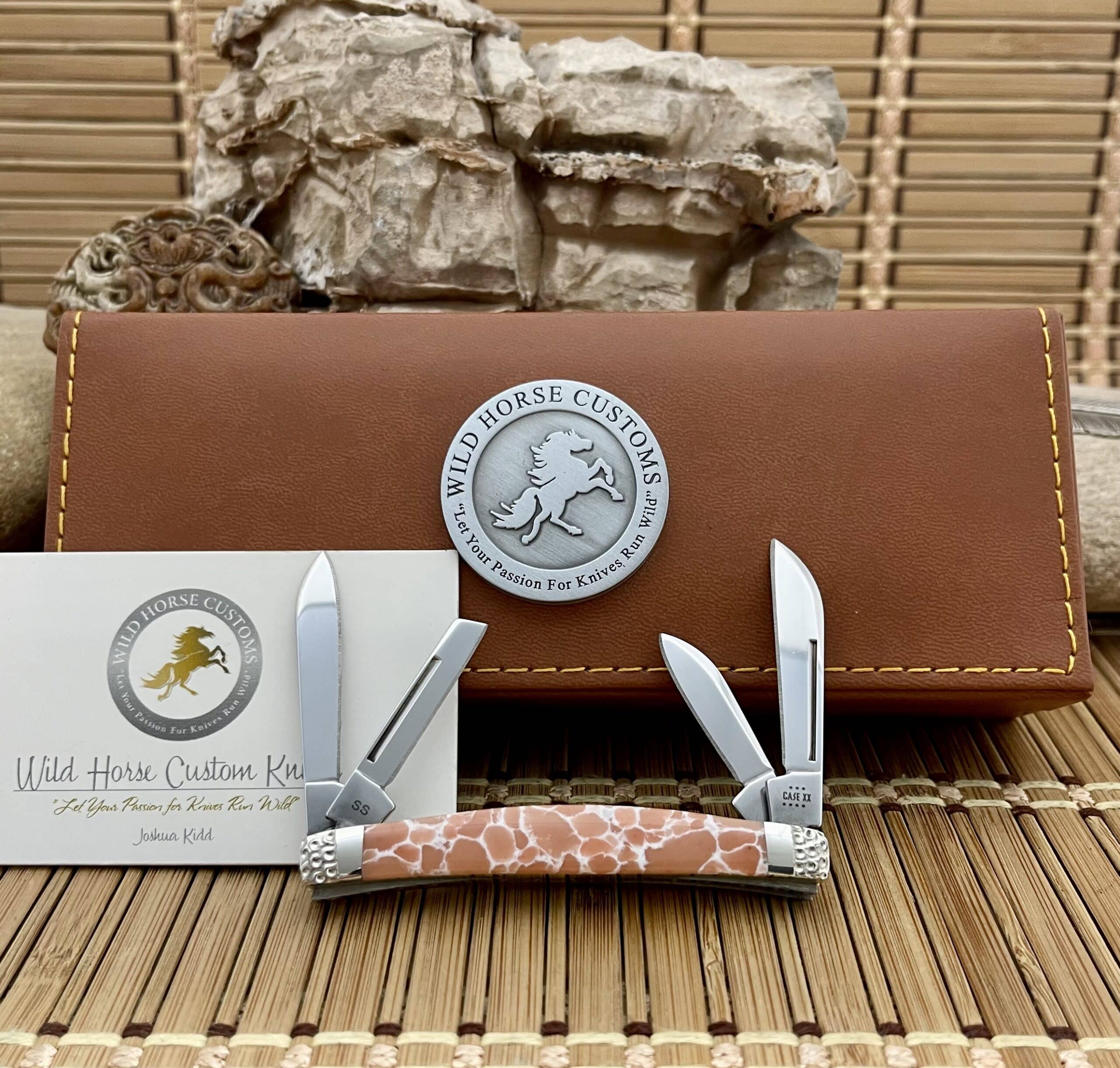 case pink larimar congress knife | Case XX