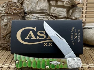 case green gator jig axe handle knife | Case XX