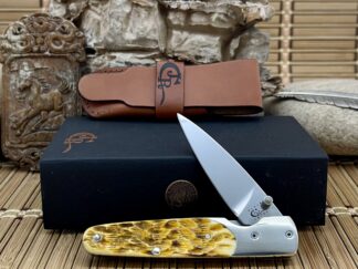 case bg42 slimlock knife | Goldenrod Bone 2010 Case XX