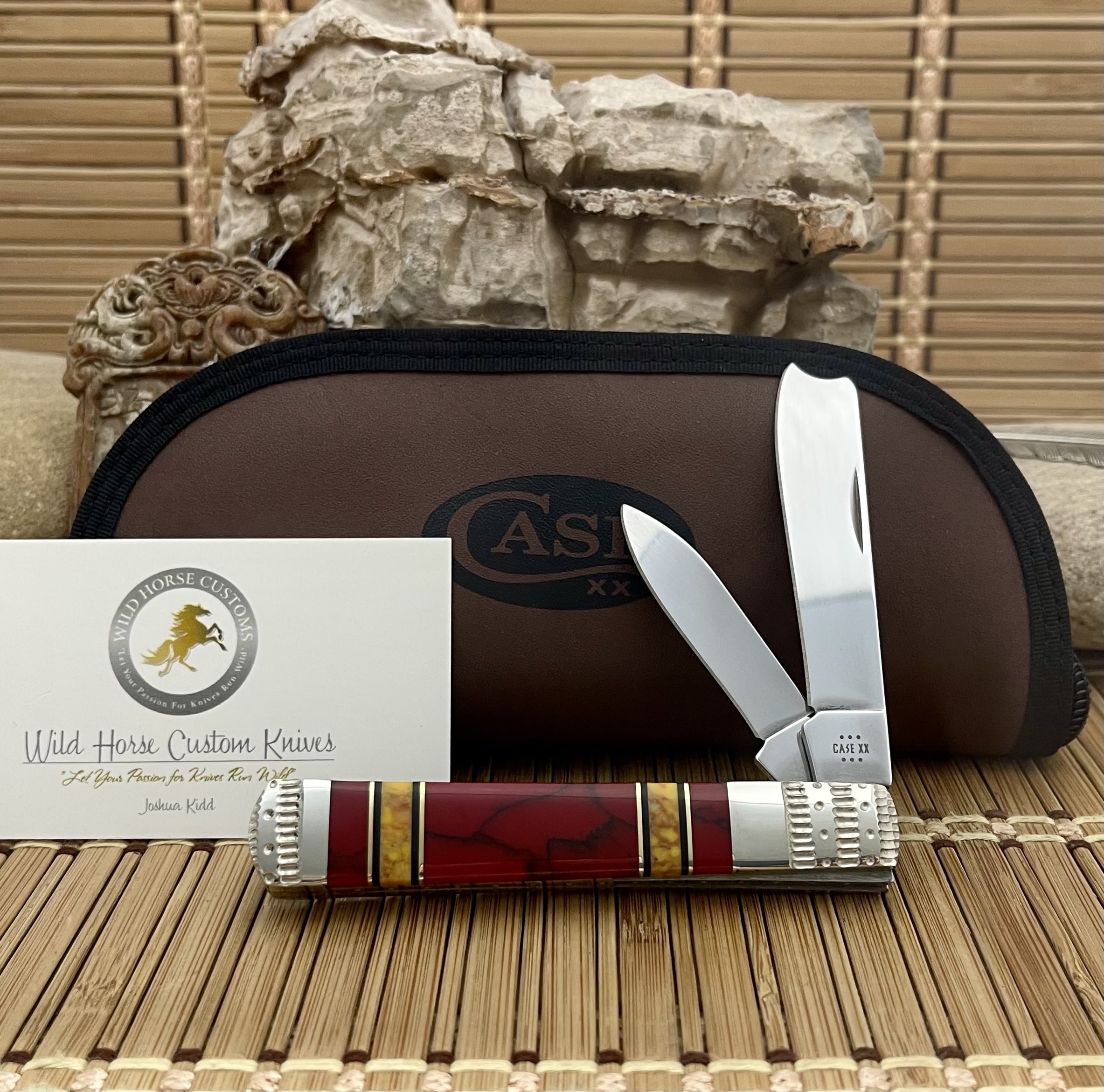 case bloody jasper razor barlow knife | Case XX