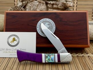 case abalone axe handle knife | Case XX
