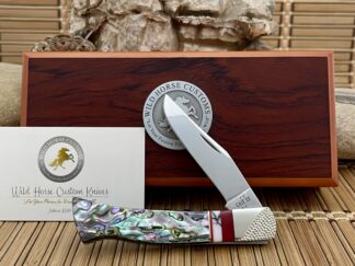 case paua abalone axe handle knife | Case XX