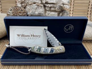 william henry mammoth tooth koftgari knife | William Henry
