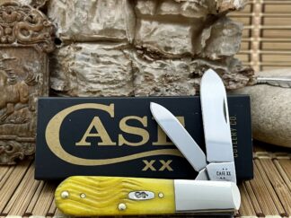 case yellow bone barlow knife