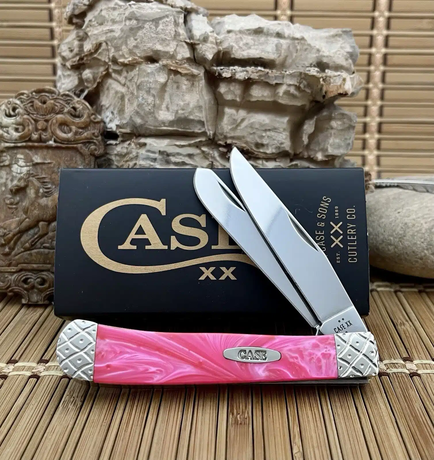 Case pink salmon trapper knife | Case XX