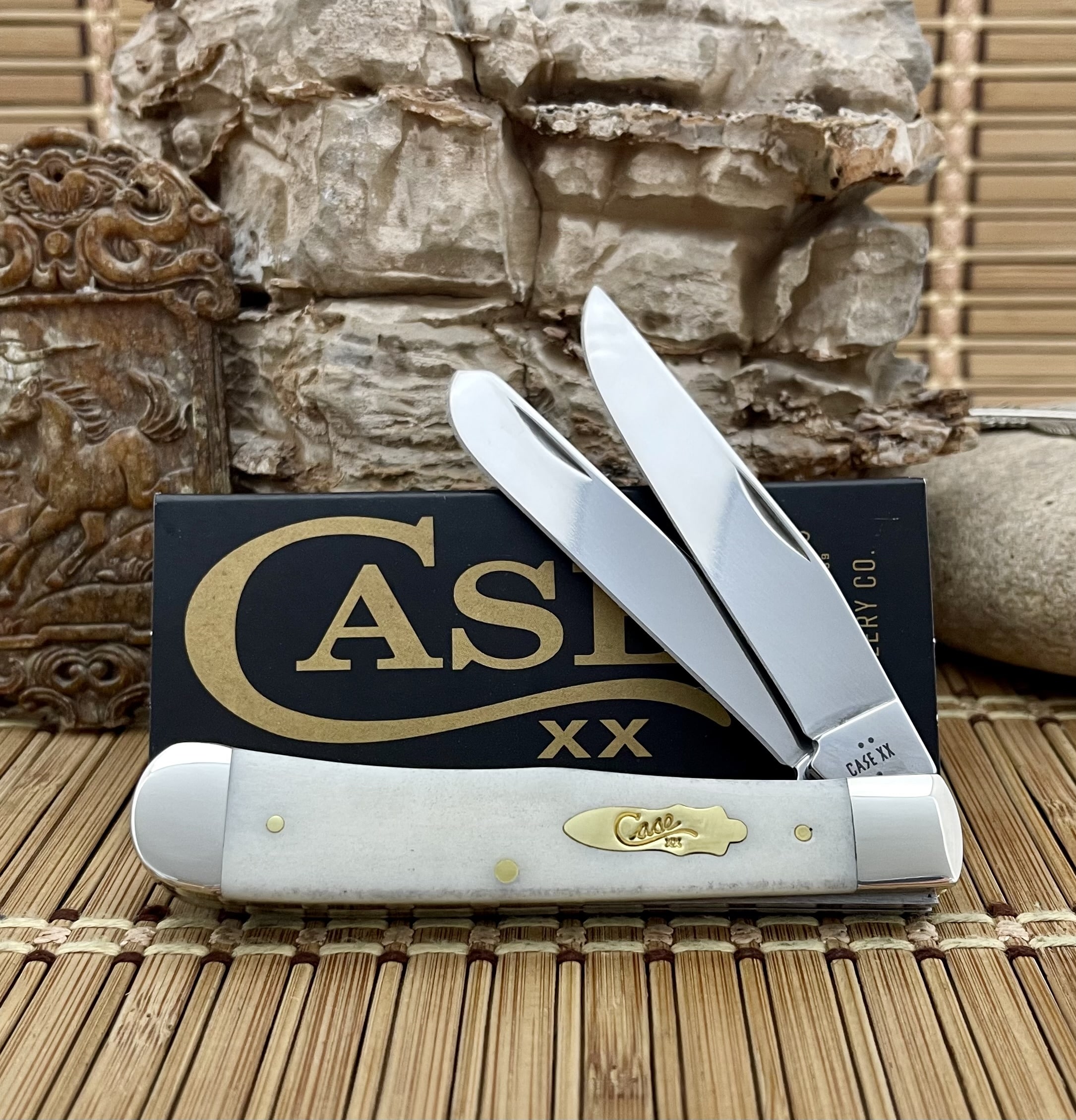 case natural bone trapper | 2026 Case XX Gold Shield