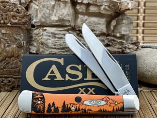 case sasquatch trapper knife | Case XX Orange Cryptid Trapper