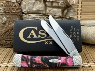 case black salmon trapper | Mica Pearl Engraved Custom