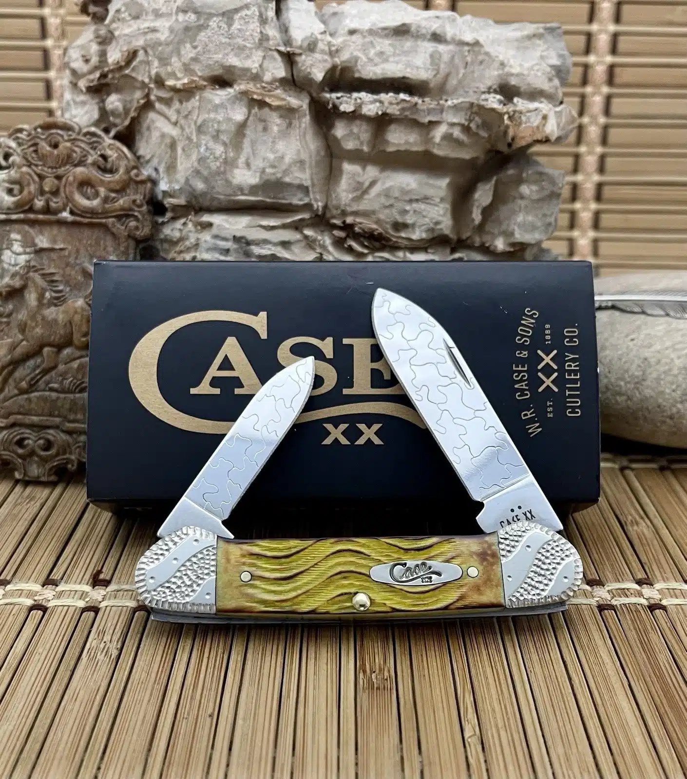 case yellow bone canoe | Engraved Custom #02 of 15