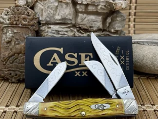 case yellow bone large stockman | Engraved Custom #03 of 15