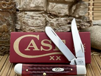 case pocket worn mini trapper | Old Red Bone Corncob Jig 0784