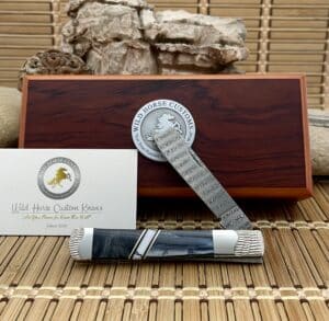 wild horse mammoth razor barlow | Damascus Custom #1 of 1