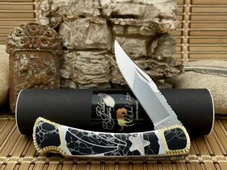 painted pony buck 110 | Apache Silver & Mother of Pearl #3 of 10