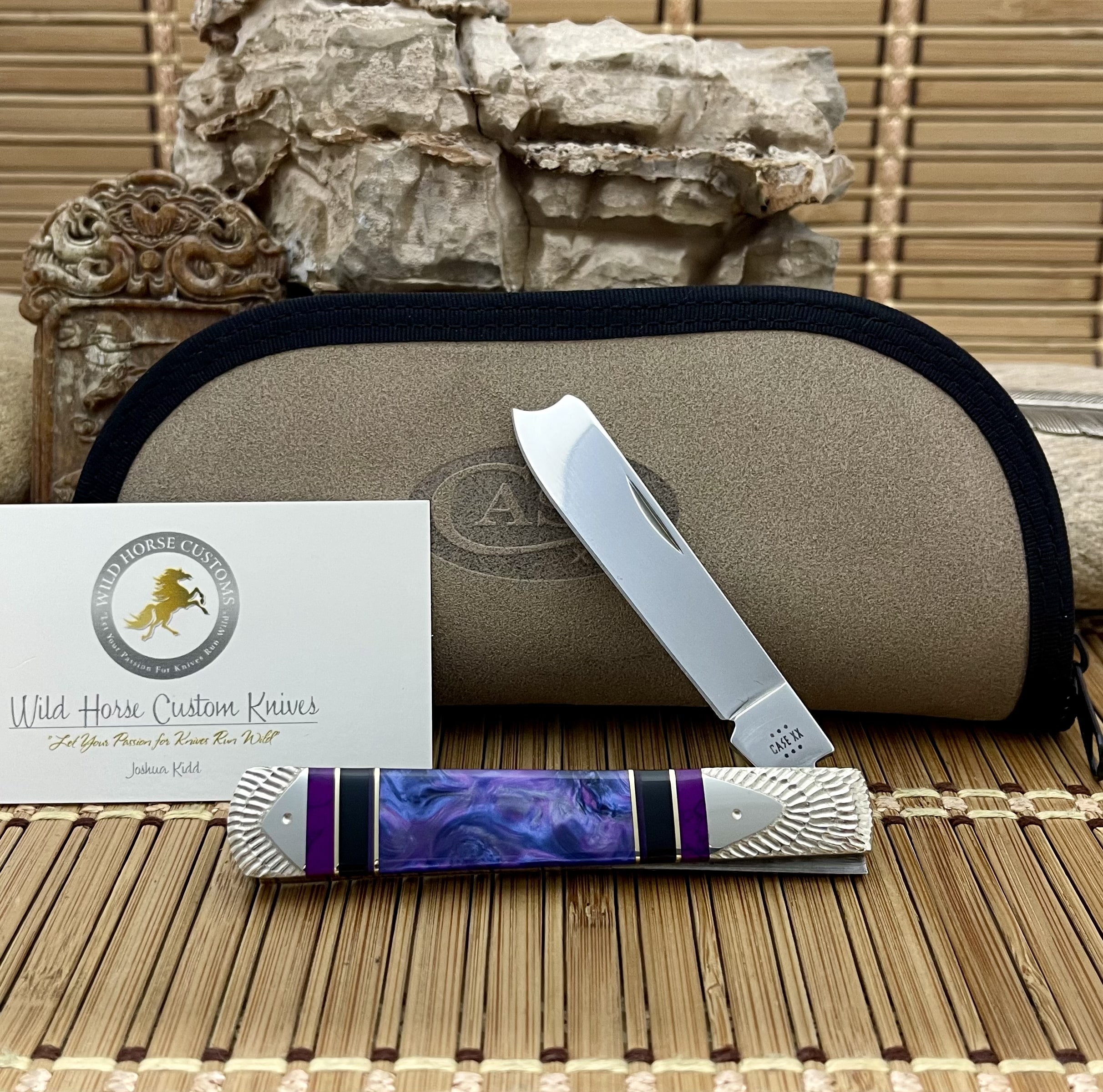 wild horse sugalite razor barlow | Black Onyx Custom #1 of 2