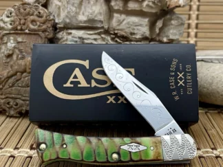 case green gator jig axe handle | Engraved Custom #08 of 25