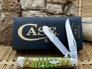 case green gator jig mini trapper | Engraved Custom #07 of 15