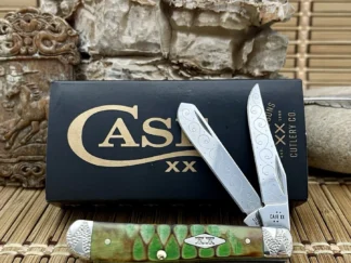 case green gator jig mini trapper | Engraved Custom #08 of 15