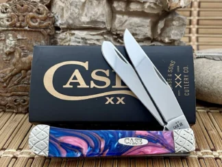 case pink sapphire trapper | Mica Pearl Engraved Custom