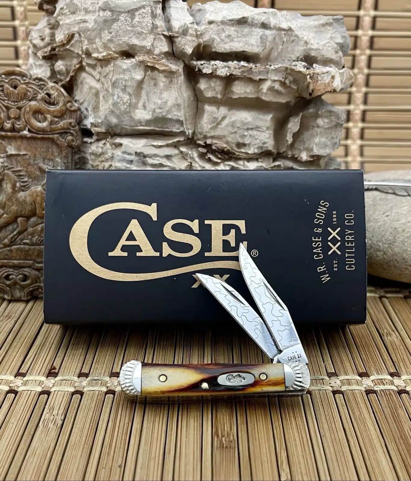 case red stag tiny trapper | Wild Horse Custom #11 of 50