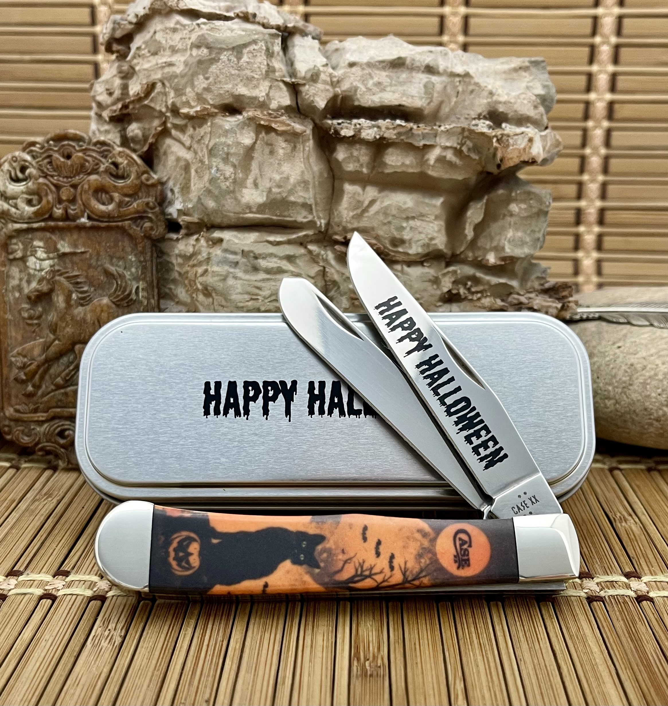 case halloween trapper knife | 2026 Color Infusion 13365