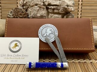 wild horse lapis baby doc | J. Kidd Damascus #1 of 1