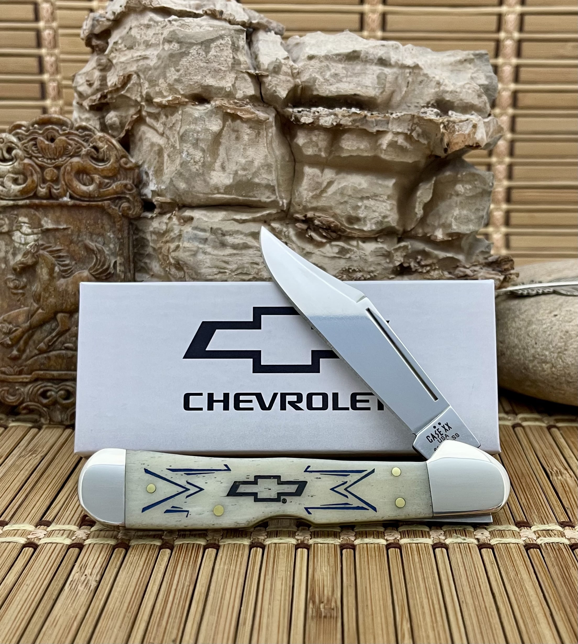 case chevrolet natural bone copperlock | Officially Licensed 33722
