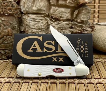 Case XX USA Standard Jig White Sparxx 60185 Mini Copperlock Knife