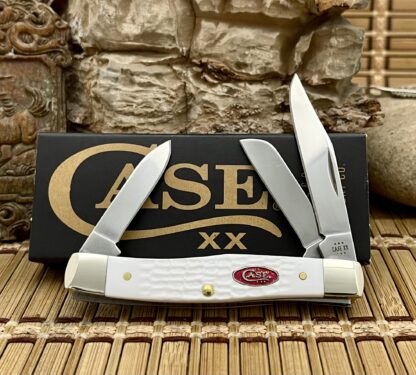 Case XX USA Standard Jig White Sparxx 60184 Medium Stockman Knife