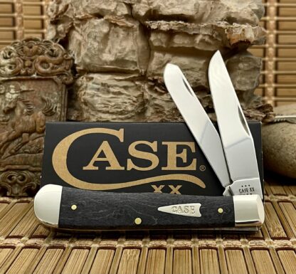 Case XX USA 2023 Gray Birdseye Maple 11010 Trapper Knife