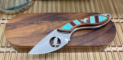 Buck 196 USA David Yellowhorse EAGLE 196 Alpha Hunter Artist Proof Knife - Image 2