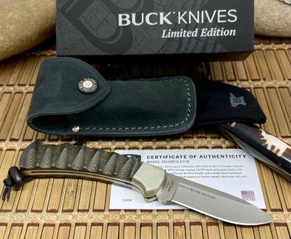 Buck 112 USA Legacy Collection Ranger Pro Richlite Limited Edition Lockback Knife - Image 2