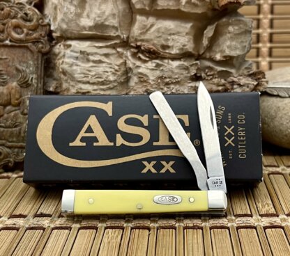 Case XX USA Smooth Yellow Synthetic 81087 Stainless Baby Doc Knife